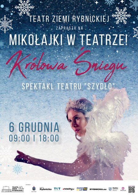 Mikołajki w Teatrze - Spektakl "Królowa Śniegu" Teatru Szydło